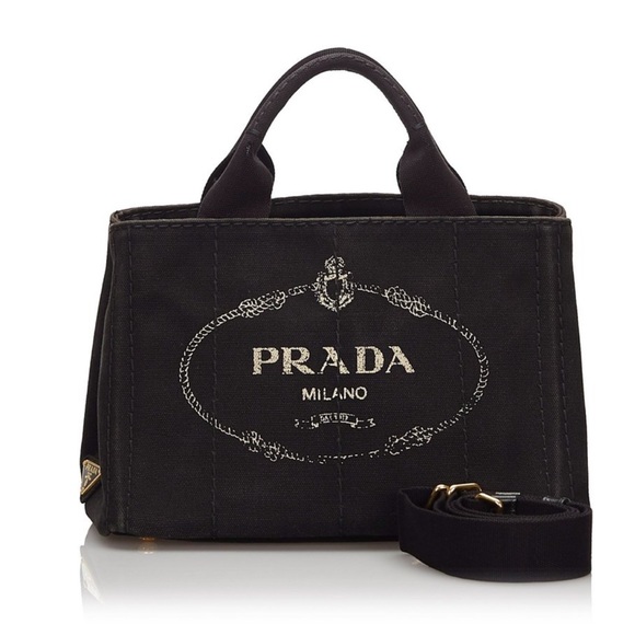 Prada Handbags - Prada Canapa Crossbody bag SMALL